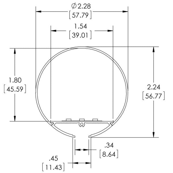 LiteStix, Round-X3, Triple-Wide, 1 m from www.thelafirm.com