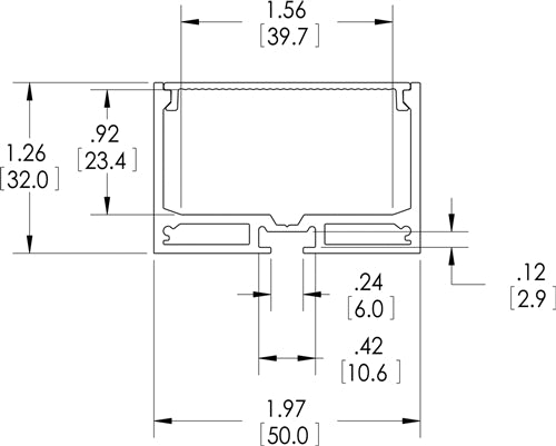 LiteStix, Tall-X4, Quad-Wide, Pendant, 1 m from www.thelafirm.com