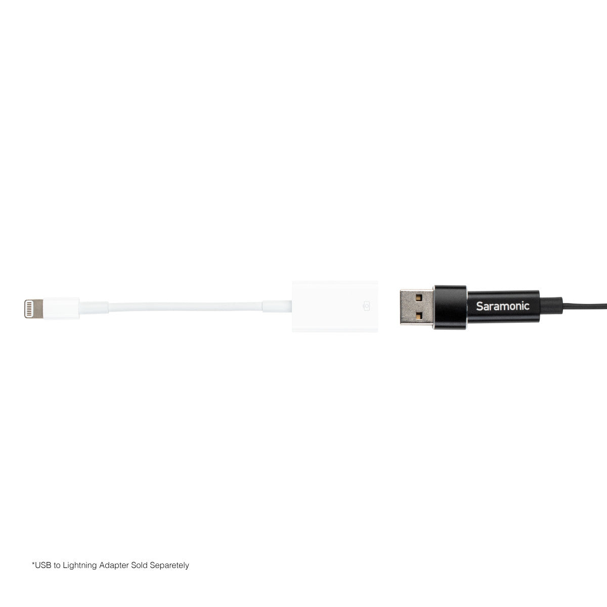 LavMicro-U Lavalier Mic w/ 6.6' USB-C Cable & USB Adapter for iPhone 15, Android, iPad & Computers | The LA Firm 