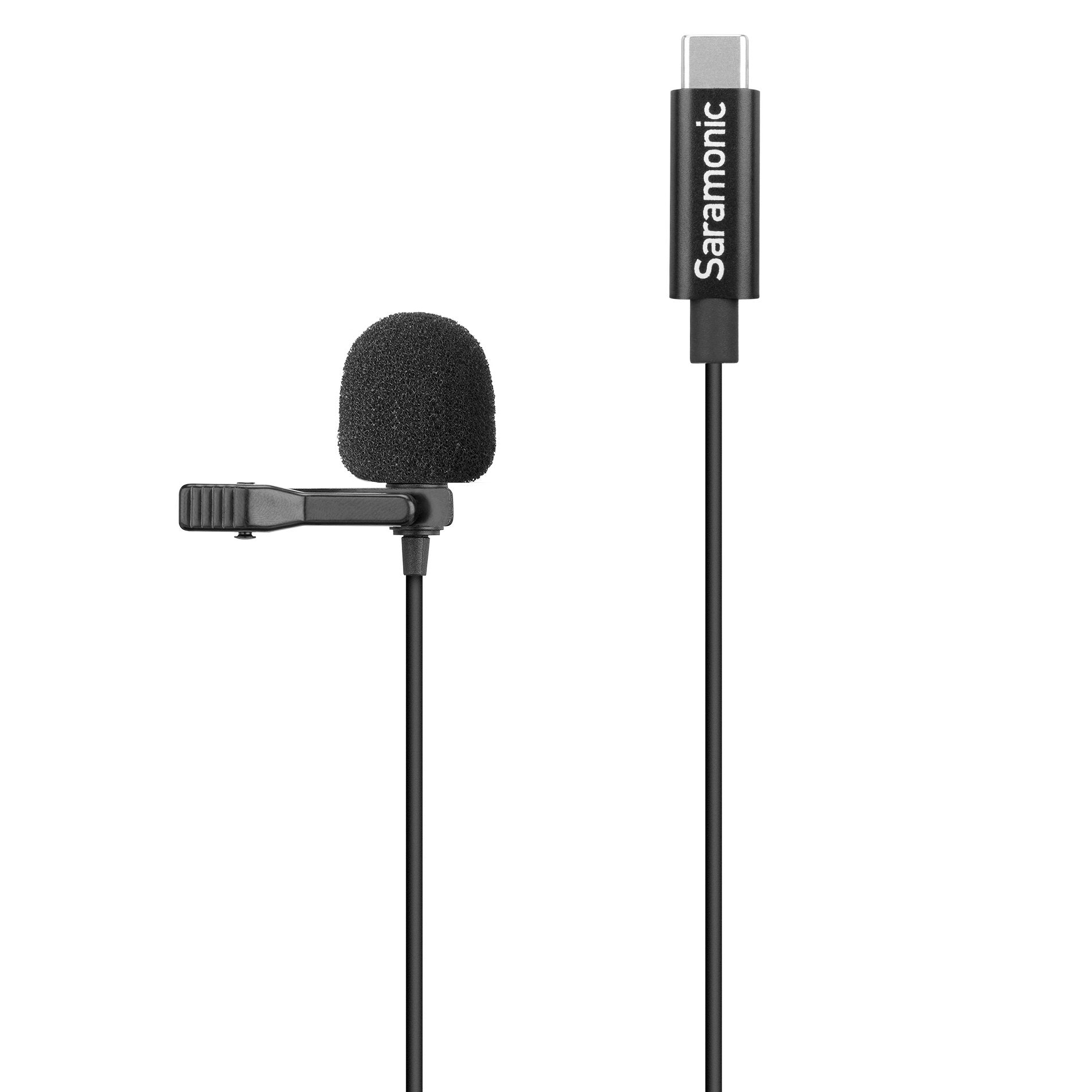 LavMicro U3-OA Lavalier Microphone designed for DJI Osmo Action w/ 6.6' (2m) Cable & USB-C Connector | The LA Firm 