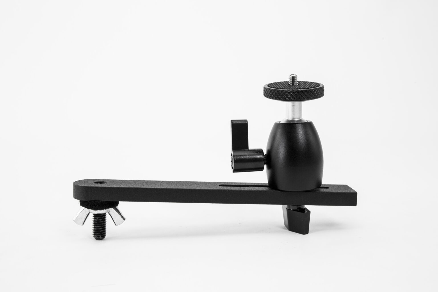 Monitor Mount by Dana Dolly on pipe-track camera dolly system | The LA Firm