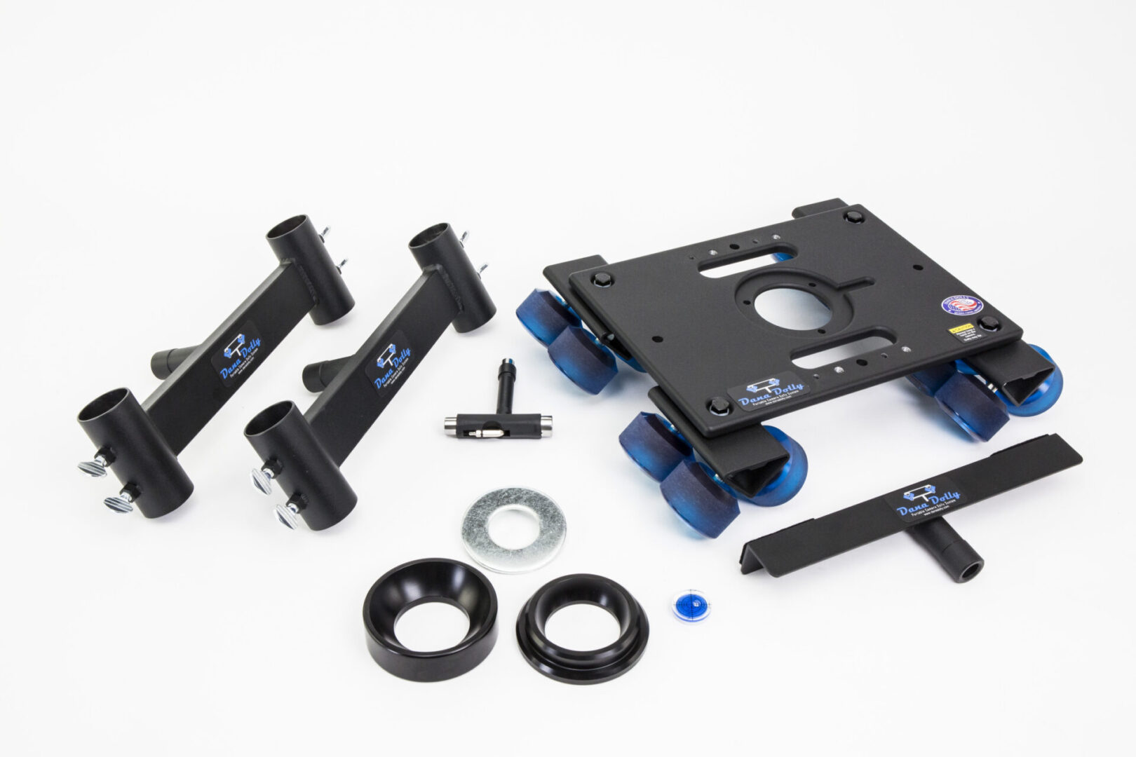 Dana Dolly Original Kit by Dana Dolly on pipe-track camera dolly system | The LA Firm