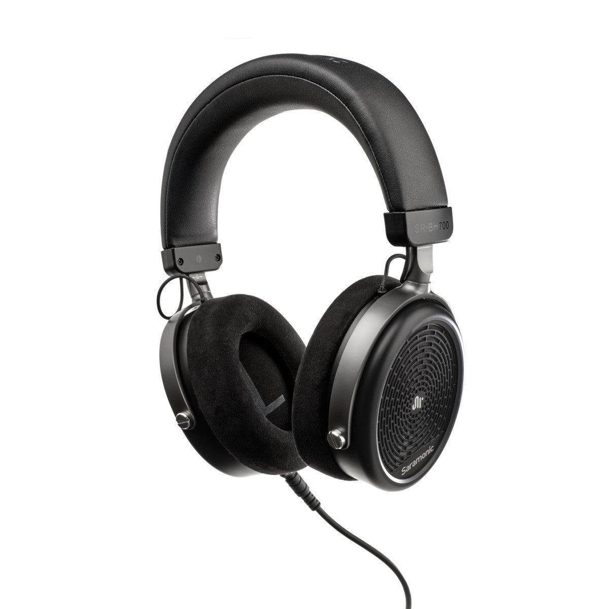 SR-BH700 Professional Circumaural Headphones w/ Coiled & Hi-Fi Cables, Leatherette & Velour Earpads | The LA Firm 