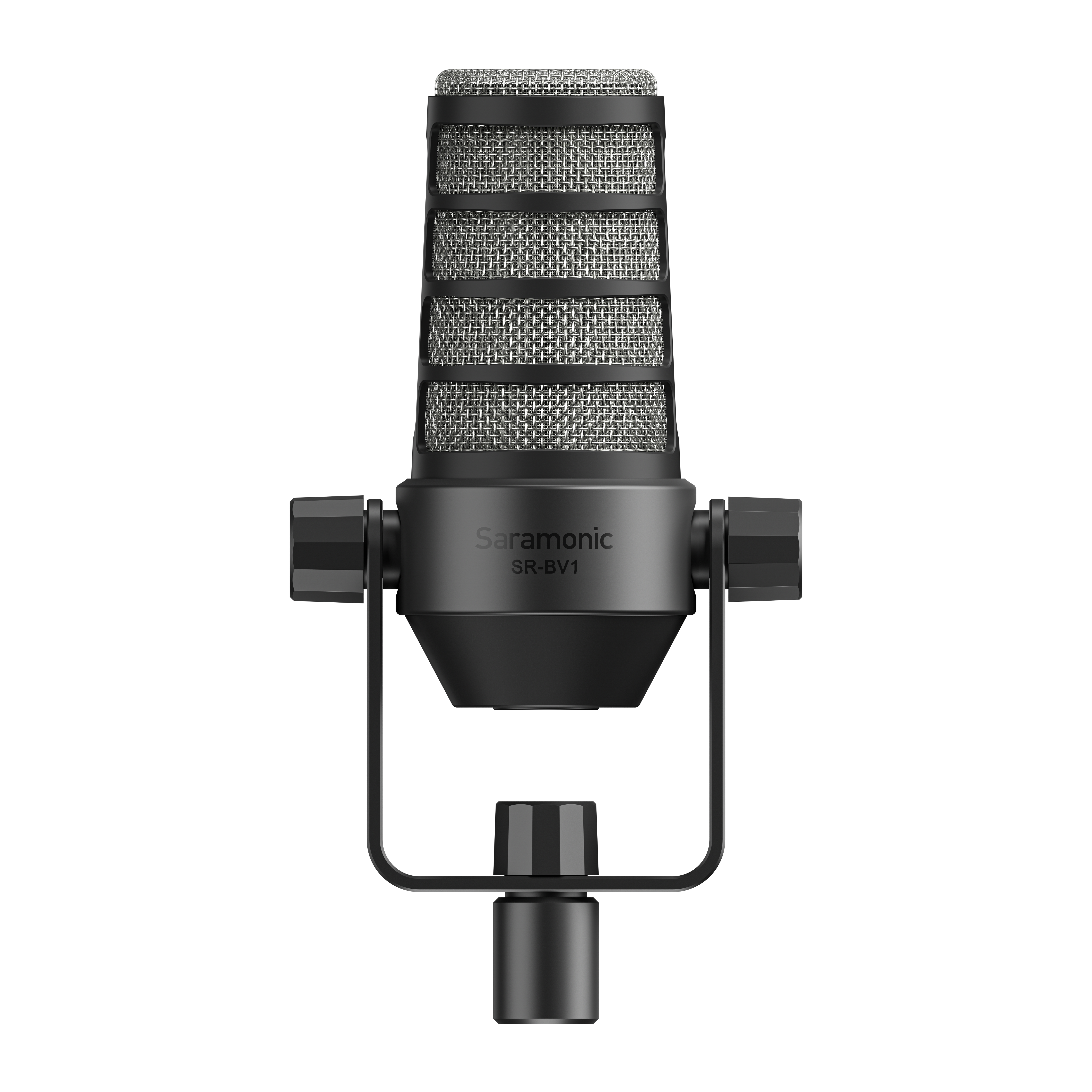 SR-BV1 Large Diaphragm Dynamic Broadcast & Podcast Mic w/ XLR Output, Swing Mount & Foam Windscreen | The LA Firm 