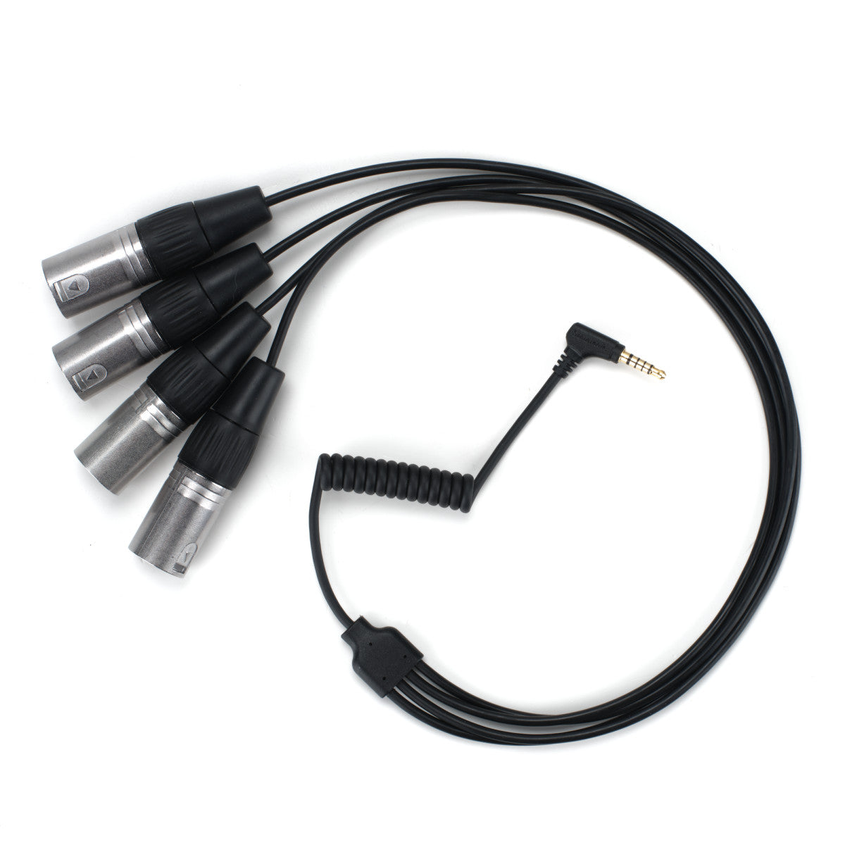 SR-C2026 3.5mm TRRRS to 4x XLR Male Output Cable for Blink 500 T4 4-Person Wireless System | The LA Firm 