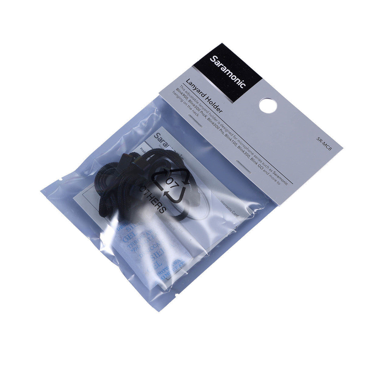 SR-MC8 Adjustable Lanyard Holder for 2.4GHz Clip-On Mic Transmitters; Blink500 ProX & Pro, Blink100, Blink 900 & Many More | The LA Firm 