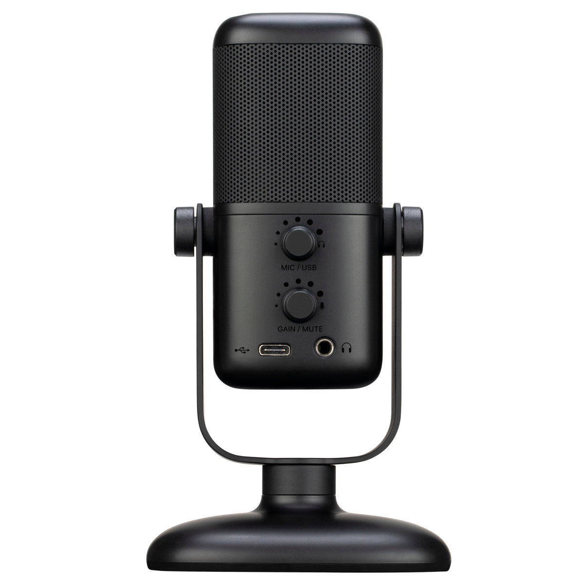 SR-MV2000 Large Diaphragm USB Studio Mic w/ Magnetic Stand, Headphone Out for Computers & Mobile | The LA Firm 