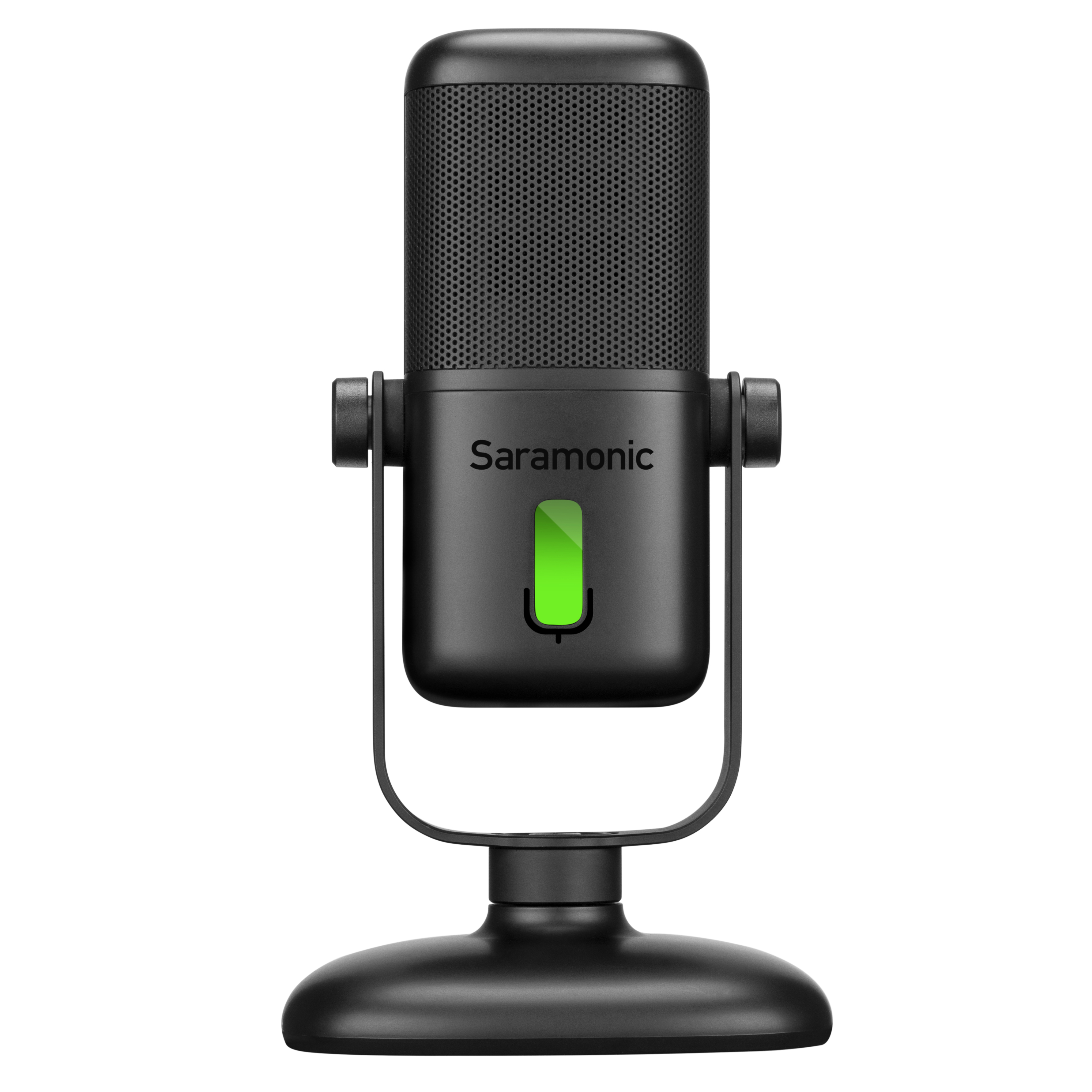 SR-MV2000 Large Diaphragm USB Studio Mic w/ Magnetic Stand, Headphone Out for Computers & Mobile | The LA Firm 