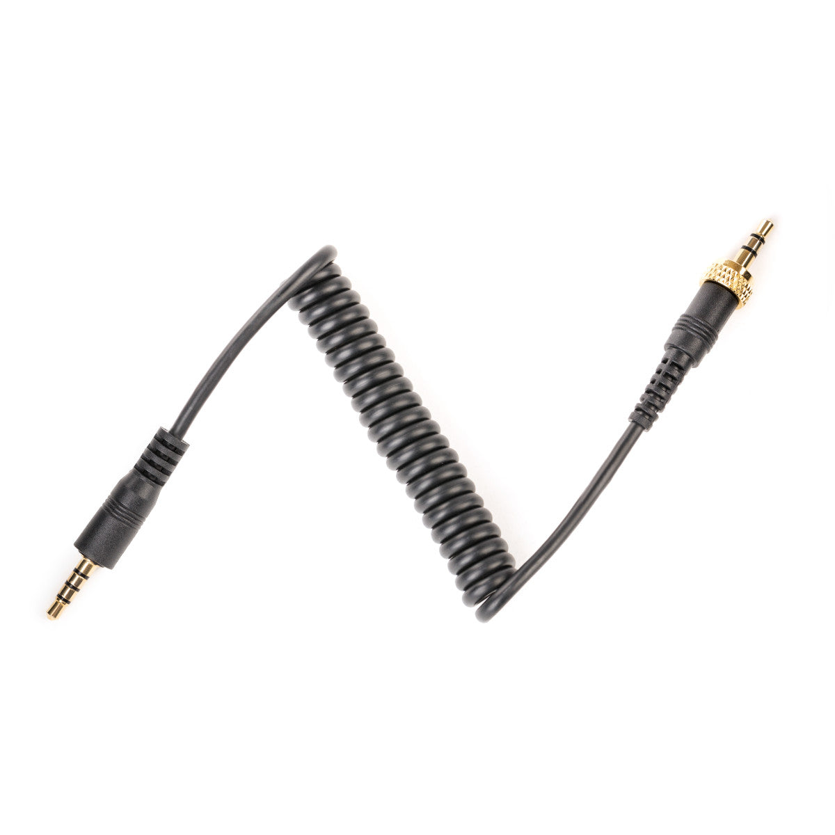 SR-PMC1 Locking 3.5mm TRS Male to 3.5mm TRRS Male Mic & Wireless Out Cable for Mobile & Computers | The LA Firm 