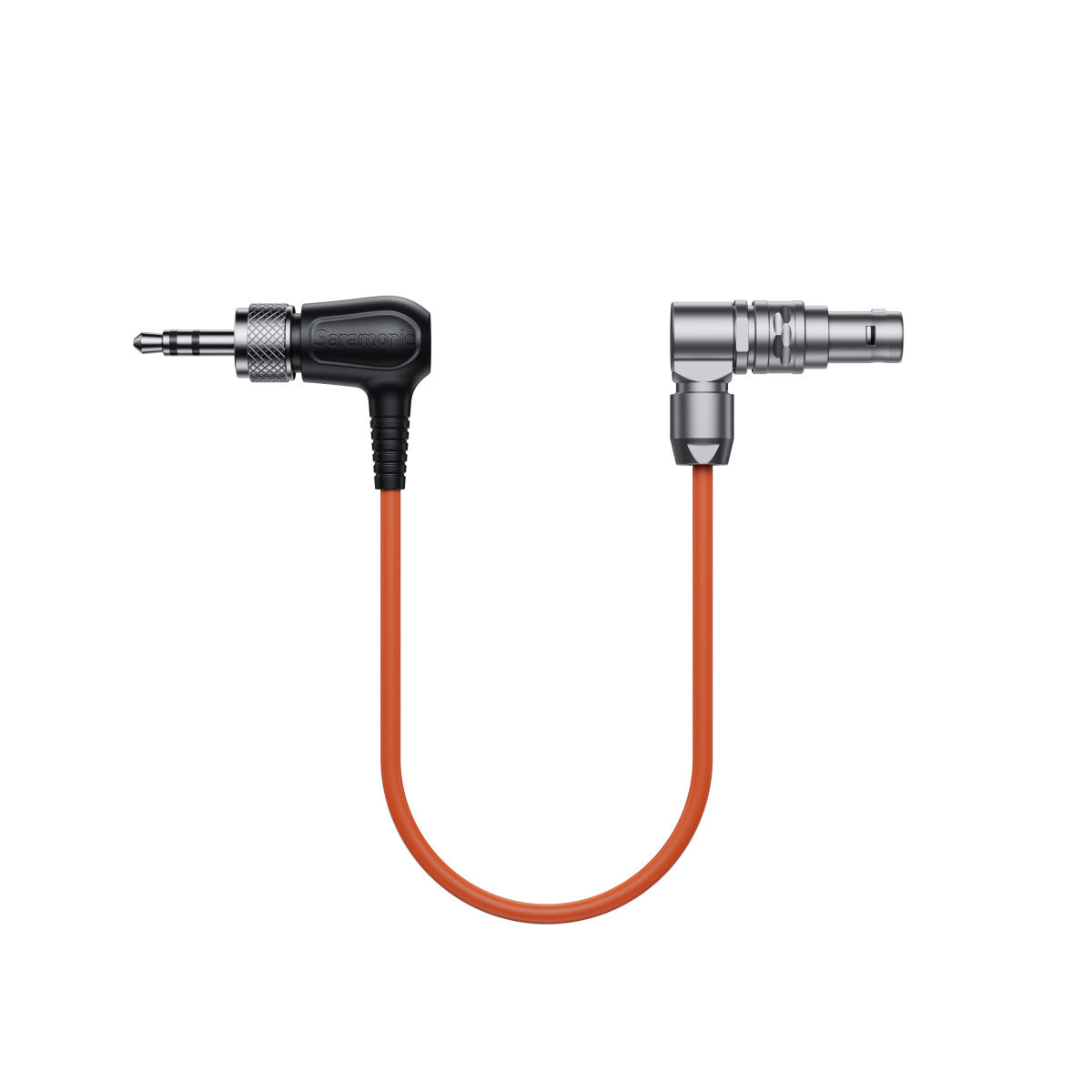 SR-TRS-C03 | Locking 3.5mm TRS to Right-Angled 5-Pin LEMO Male Timecode Cable | The LA Firm 