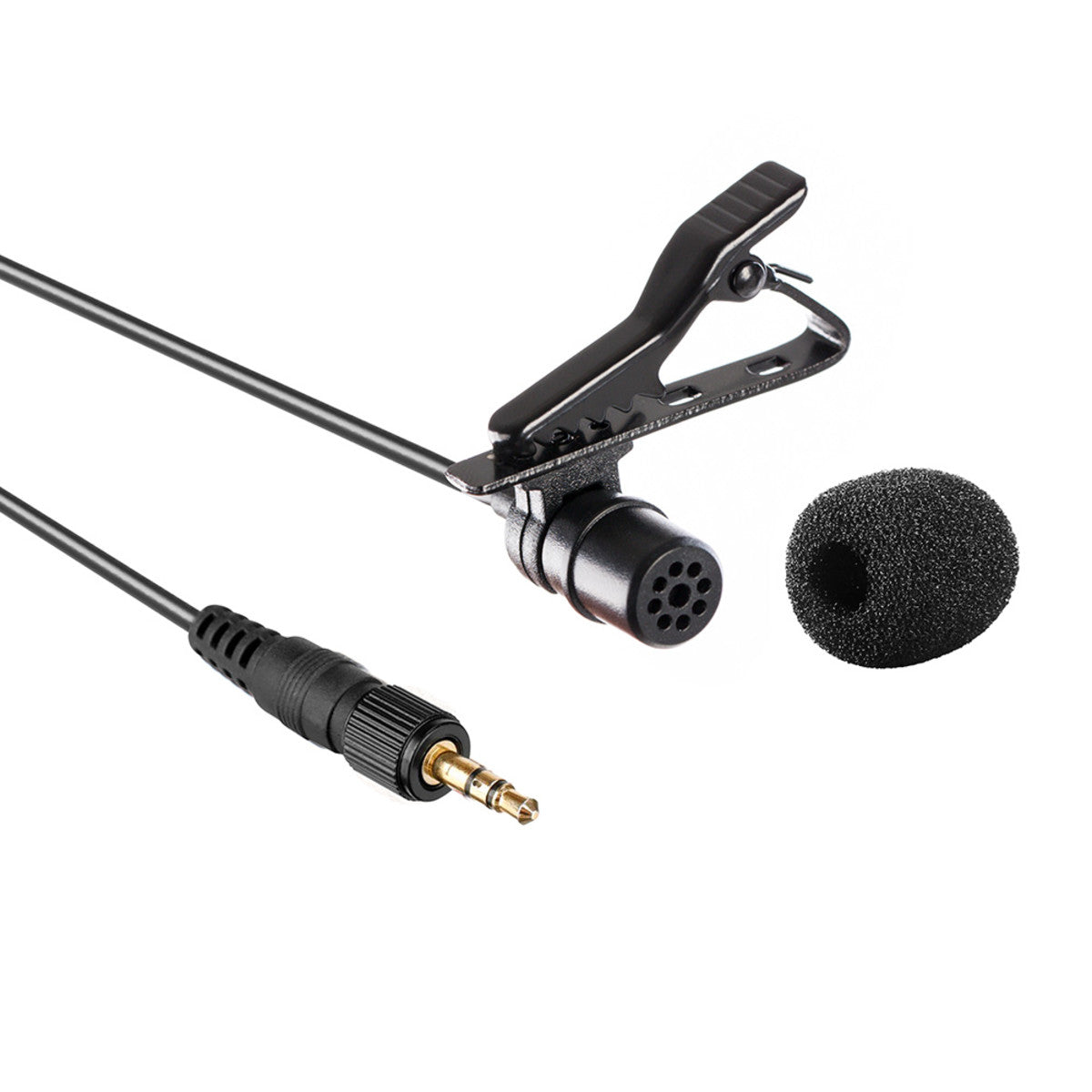 SR-UM10-M1 Replacement Lavalier Mic with Locking 3.5mm TRS Male for Saramonic Wireless Transmitters | The LA Firm 