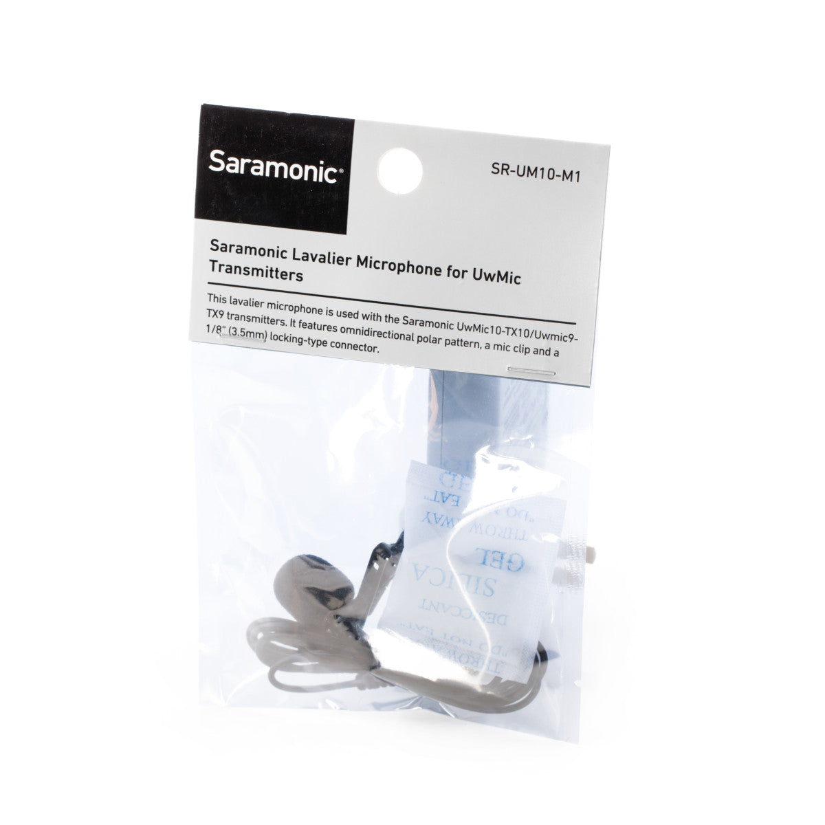 SR-UM10-M1 Replacement Lavalier Mic with Locking 3.5mm TRS Male for Saramonic Wireless Transmitters | The LA Firm 