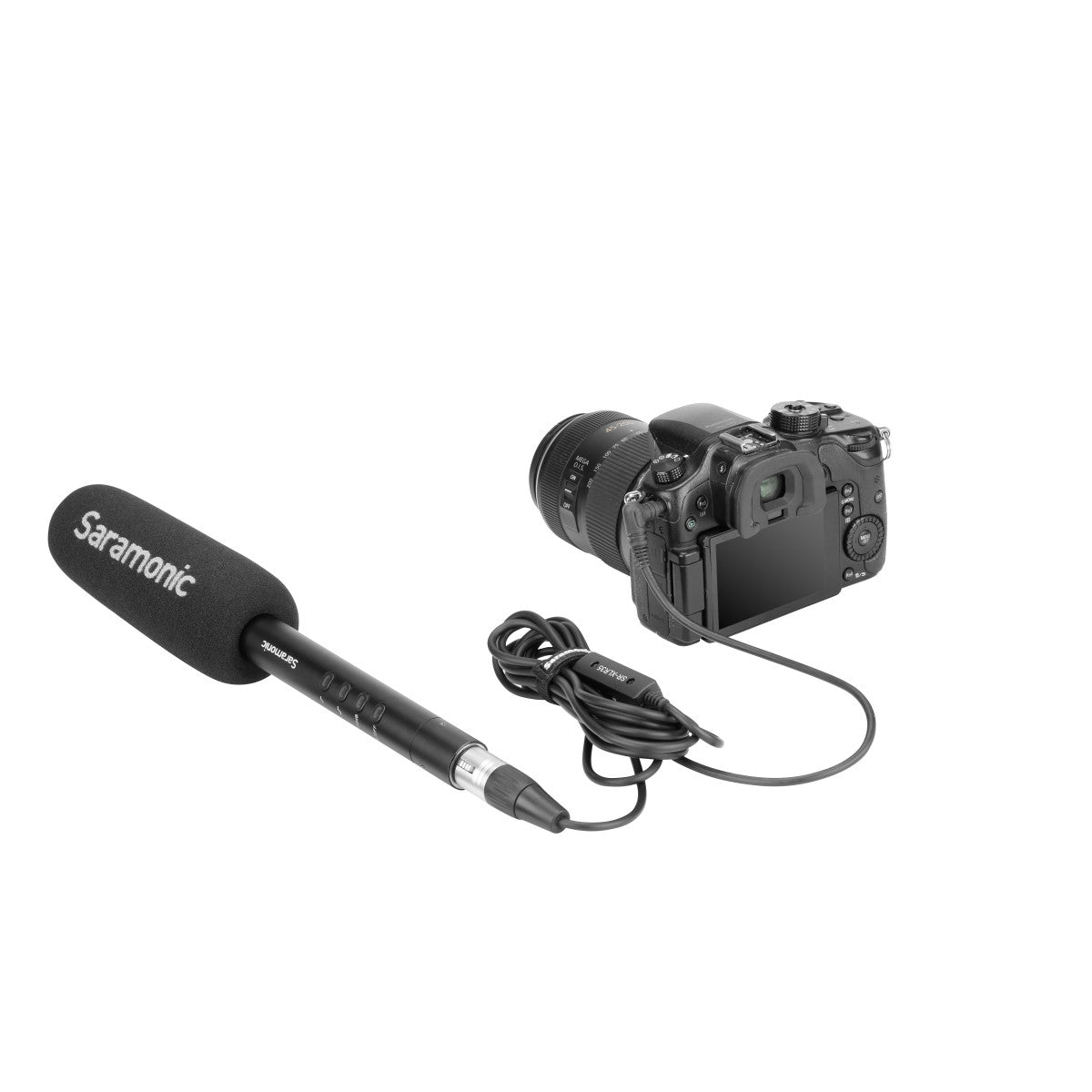 SR-XLR35 XLR Female to 3.5mm TRS/TRRS Microphone Cable for Pro Mics to Cameras & Mobile Devices 10' | The LA Firm 