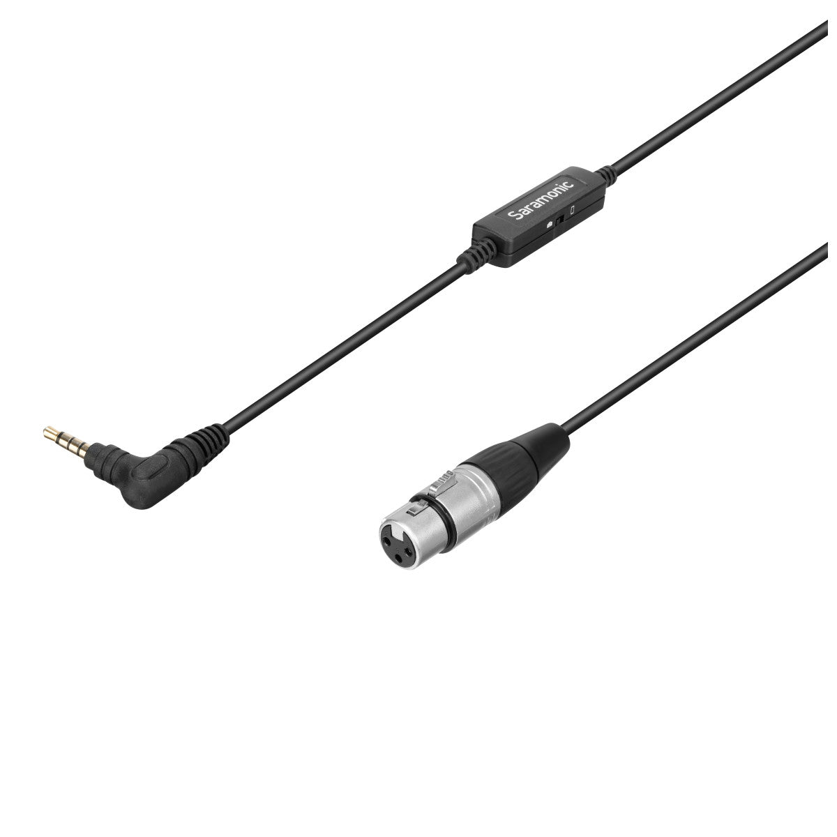 SR-XLR35 XLR Female to 3.5mm TRS/TRRS Microphone Cable for Pro Mics to Cameras & Mobile Devices 10' | The LA Firm 