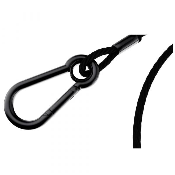 Safety Cable with Spring Hook, 30 in long, 1/8 in Dia. from www.thelafirm.com