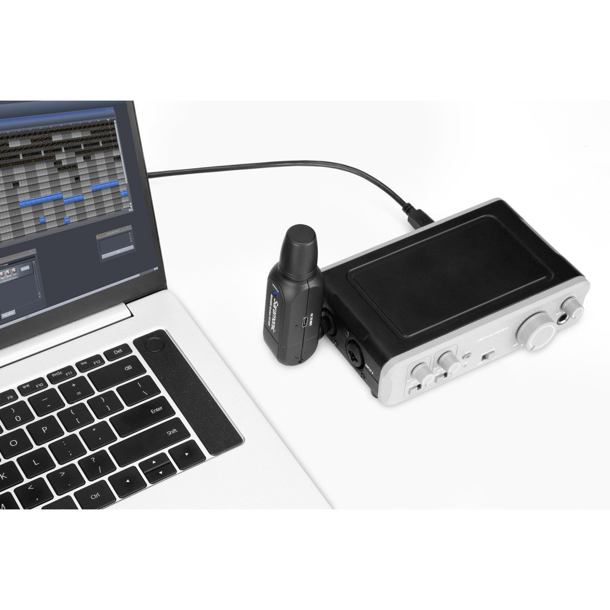 Saramonic Blink 800 B3 TX-635 & RX-635 5.8GHz Wireless 1/4" Instrument System w/ 1/4" Receiver for Amplifiers, Mixers & Pedal Boards | The LA Firm 
