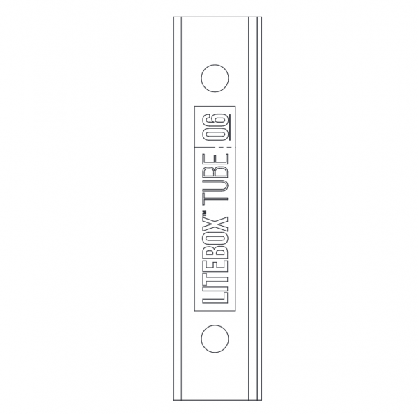 LiteTile LiteBox Tube, 6 in. Length from www.thelafirm.com