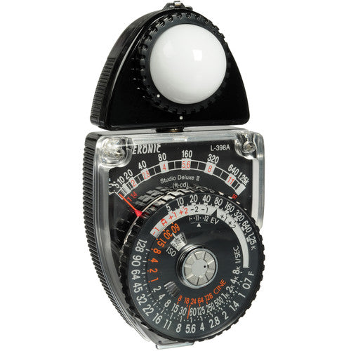 Sekonic L-398A Studio Deluxe III Analog Light Meter from www.thelafirm.com