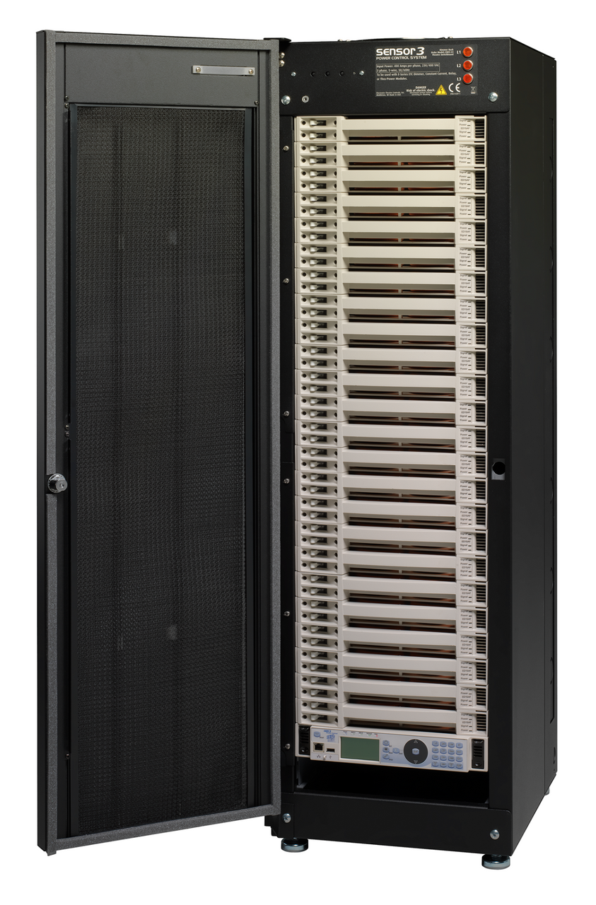 Sensor3 Single Phase 24-Module Rack from www.thelafirm.com