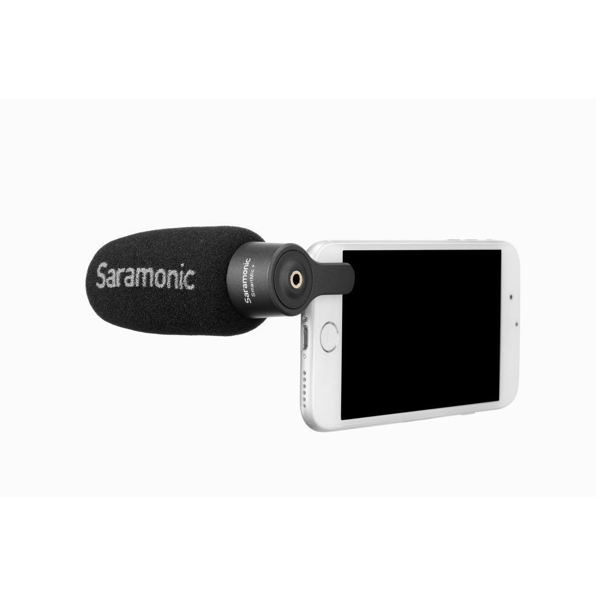SmartMic+ Directional Mic with TRRS Connector & Headphone Out for Apple & Android Mobile Devices | The LA Firm 