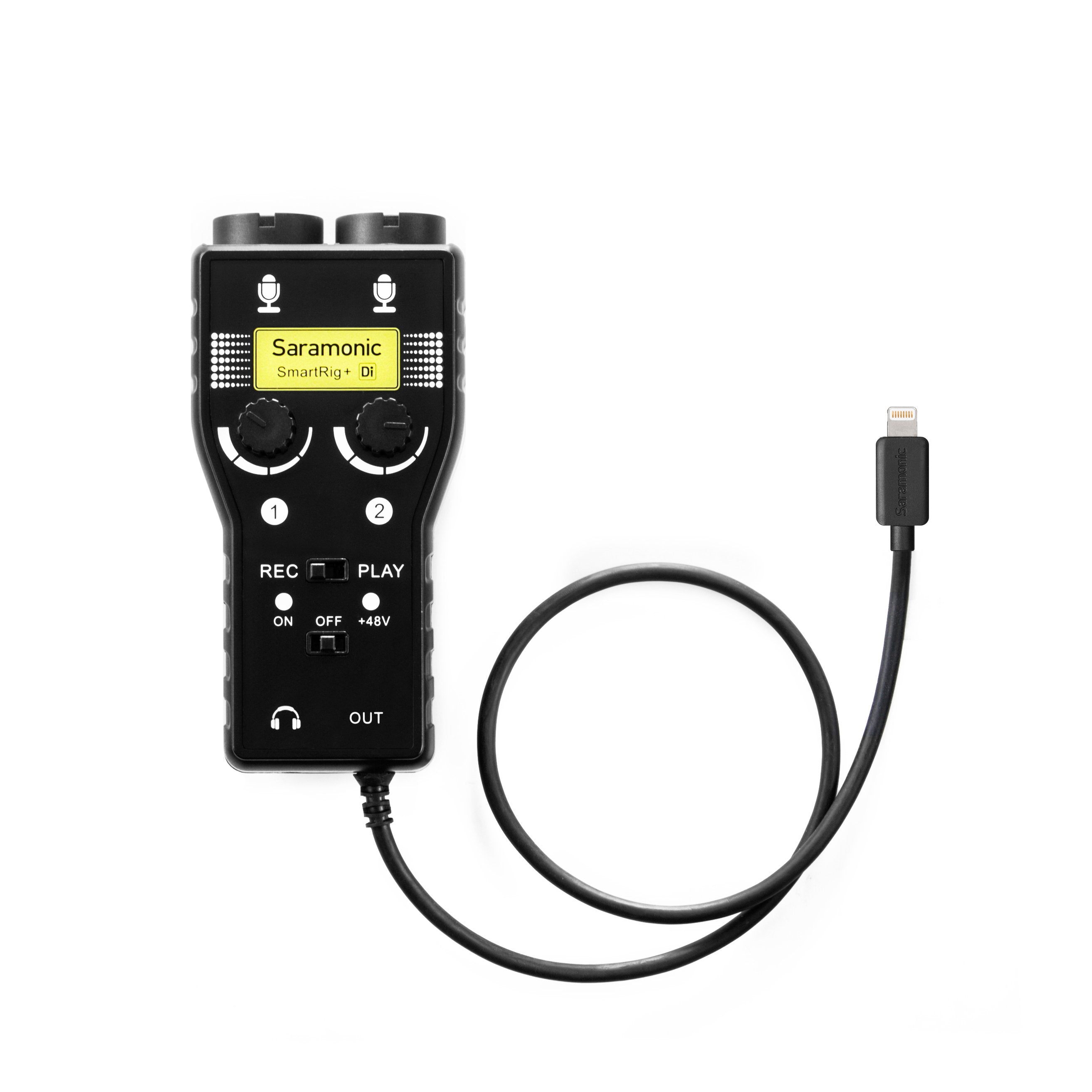 SmartRig+Di 2-Channel Lightning Audio Interface w/ XLR, 1/4" & 3.5mm Inputs for Apple iPhone & iPad | The LA Firm 