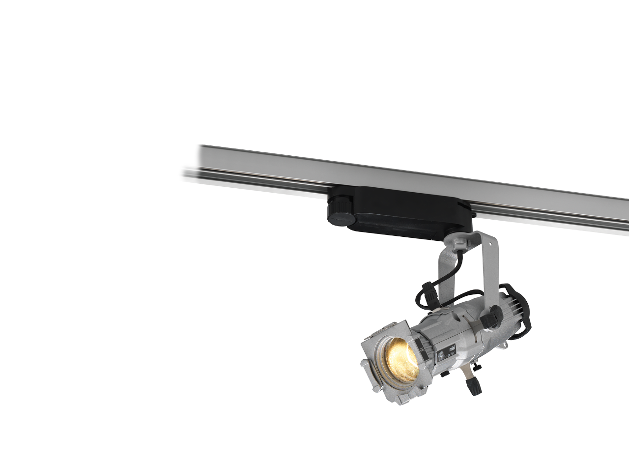 Source Four Mini LED Global Track 3000 K / 90+ CRI Fixture body with shutter barrel - Black from www.thelafirm.com