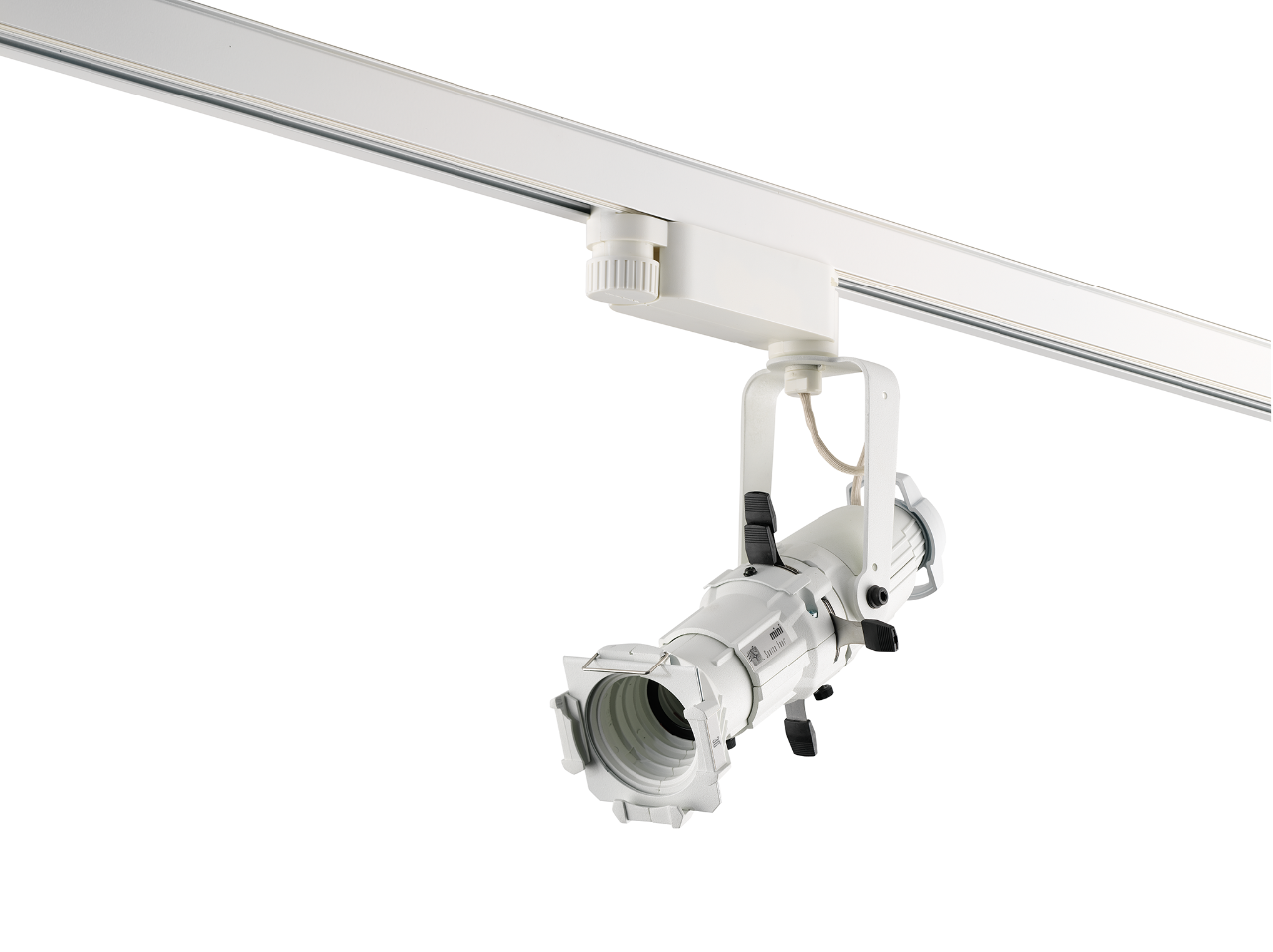 Source Four Mini LED Global Track 3000 K / 90+ CRI Fixture body with shutter barrel - Silver from www.thelafirm.com