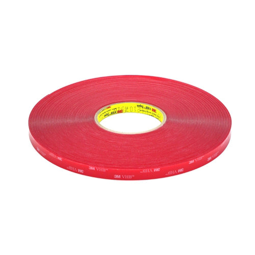 VHB Tape, Double Sided, Clear, 1/2 in. x 36 yd. from www.thelafirm.com