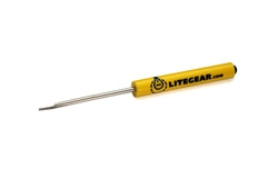 LiteGear Screwdriver, Slotted, Mini from www.thelafirm.com