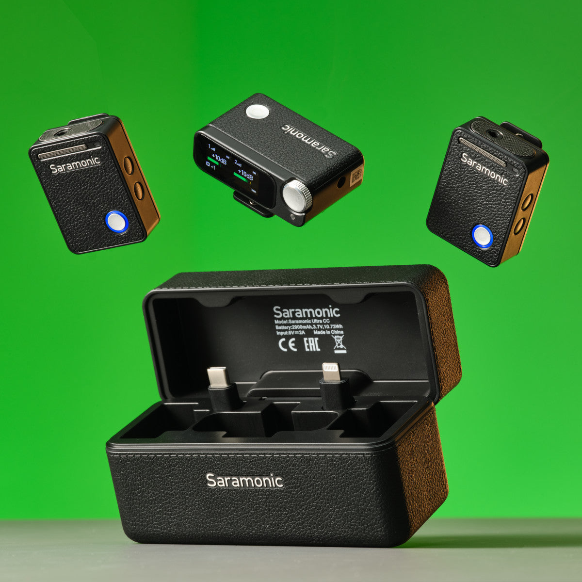 Ultra | Universal Dual Wireless Mic System with 32-bit Recording, Timecode, Noise Cancelling & Lavs | The LA Firm 