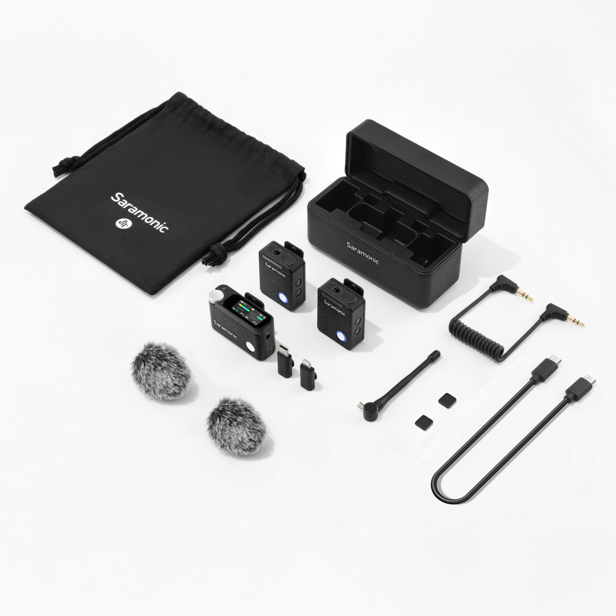 Ultra | Universal Dual Wireless Mic System with 32-bit Recording, Timecode, Noise Cancelling, | The LA Firm 