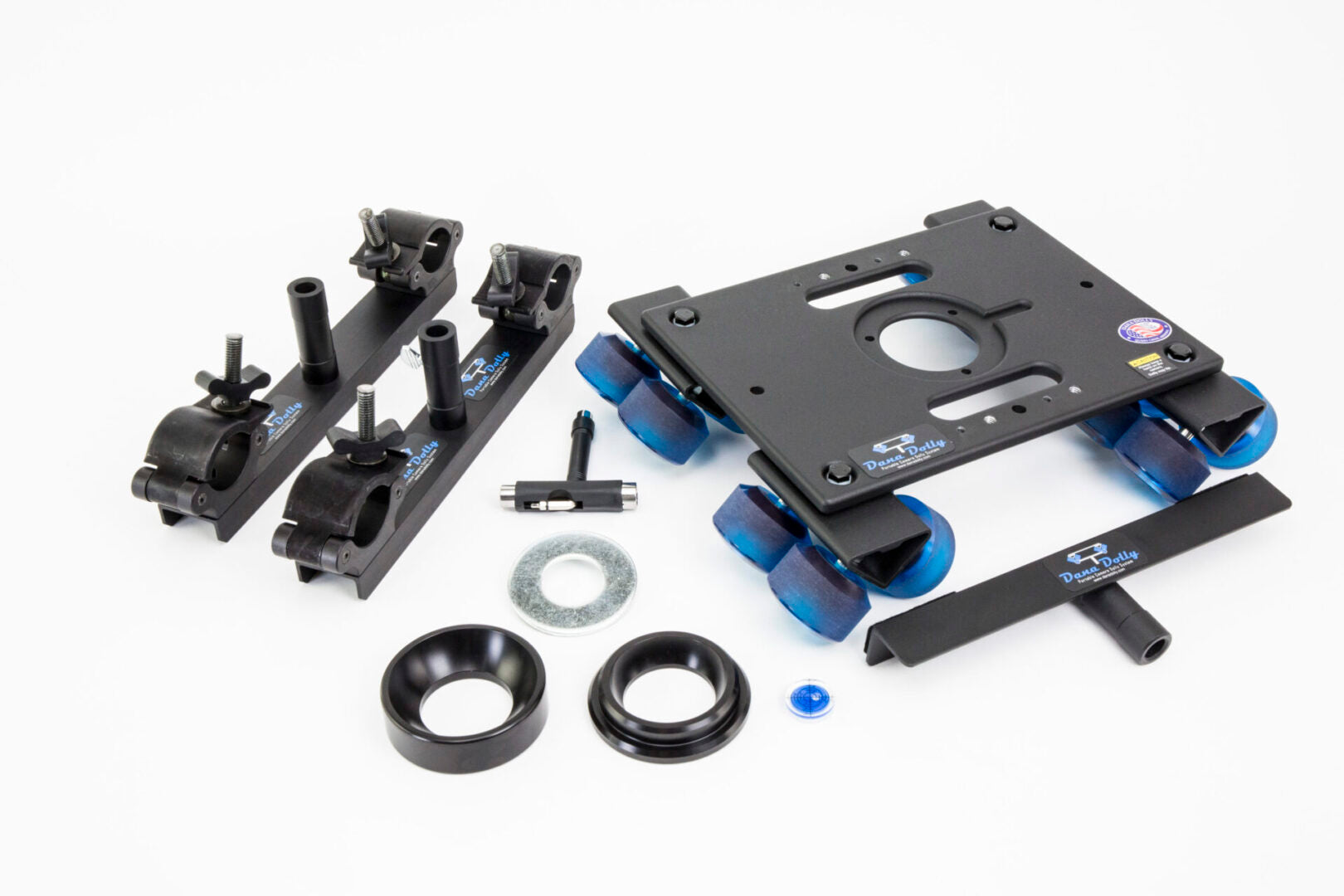 Dana Dolly Universal Kit by Dana Dolly on pipe-track camera dolly system | The LA Firm