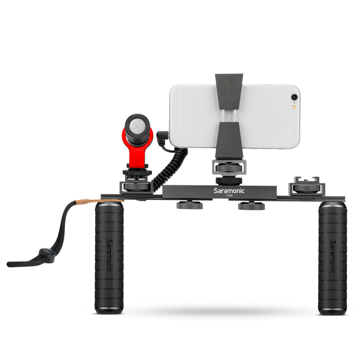 VGM Smartphone / Camera Vlogging & Video Kit w/ Stabilizing Grips, Accessory Mounts & Vmic Mini Mic | The LA Firm 