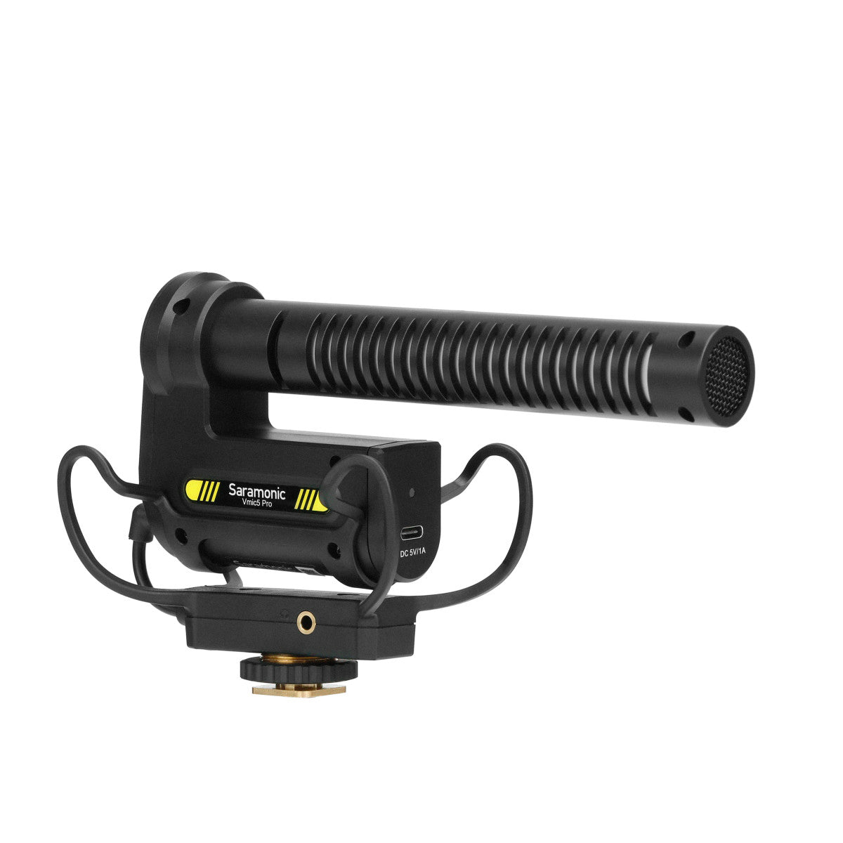 Vmic5 Pro On-Camera Supercardioid Shotgun w/ Advanced Sonic Controls, HP Out, Furry Windscreen, More | The LA Firm 