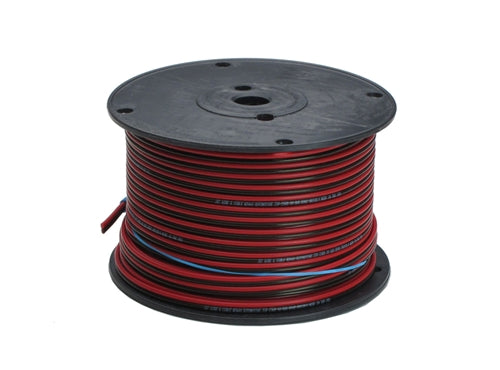 Wire Roll, 18AWG, 2-Conductor, Red/Black, 250 ft. (Zip) from www.thelafirm.com