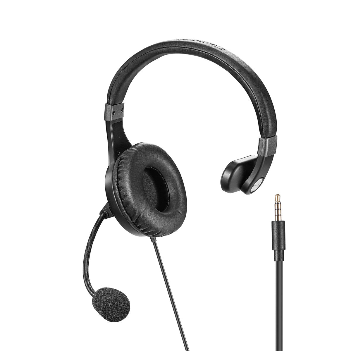 WiTalk-LBH Wired Lightweight Backband Headset for WiTalk-HUB Base Station with 4.7' TRRS Cable | The LA Firm