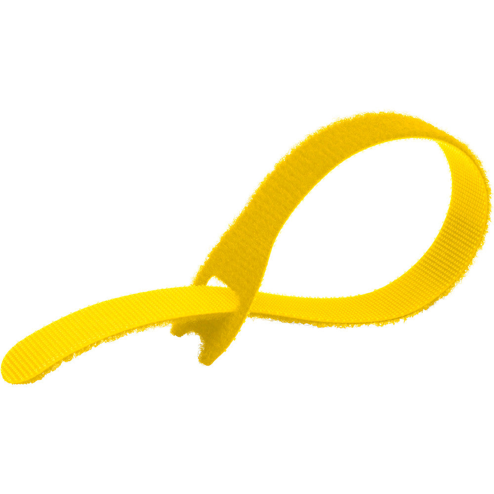 Kupo EZ-TIE Simple Cable Ties 0.78 x 7.87" (2 x 20cm) - Yellow (50 Pack) from www.thelafirm.com