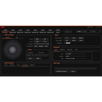 VISCA Camera Control Unit & Software from www.thelafirm.com