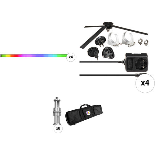 Set of 4 AX1 Pixeltubesfrom www.thelafirm.com