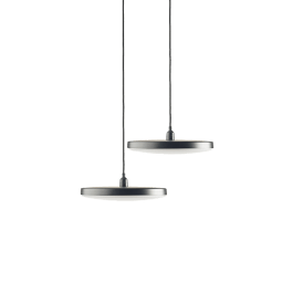 DISC PENDANT 100-230V DUO Black 7.0 ft lead - 120V/230V - 11.8 VA - (2) DISC PENDANT - BASE TRIPLE from www.thelafirm.com