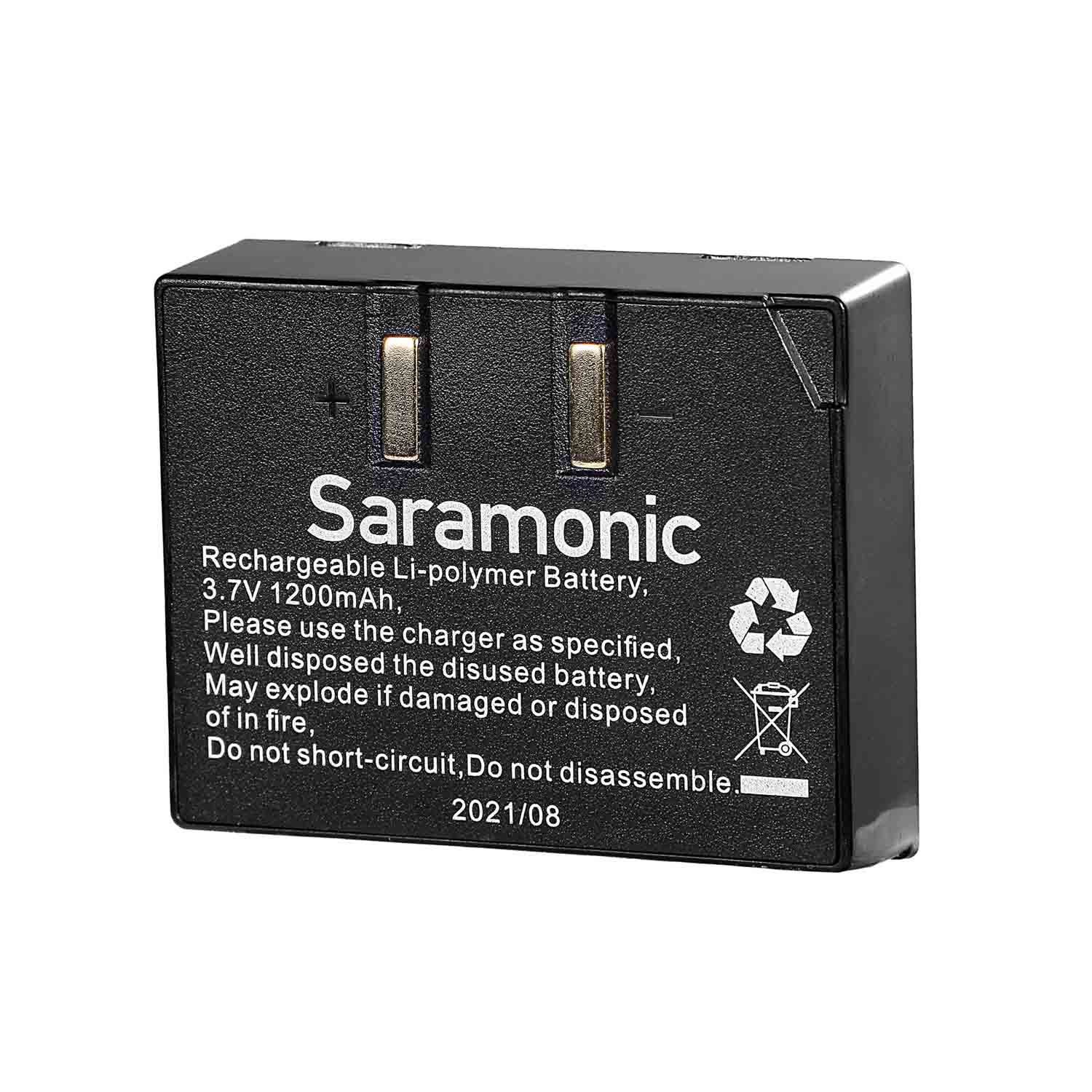 WiTalk-BP Rechargeable Battery for WiTalk Wireless Intercom Headsets and WiTa... â€“ Saramonic audio gear at The LA Firm