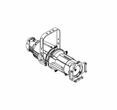 Source Four 19° Fixture, White from www.thelafirm.com