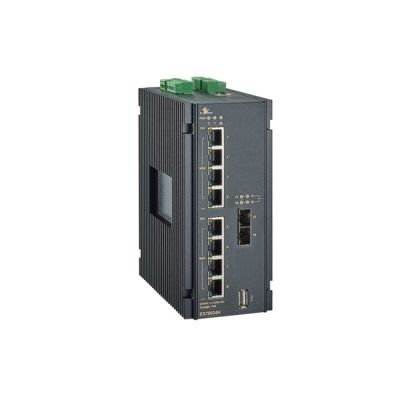 EtherWAN Hardened Managed LL3 Gigabit Ethernet PoE Switch with 8x Gigabit PoE Ports & 2x 100/1000Base SFP Ports | The LA Firm