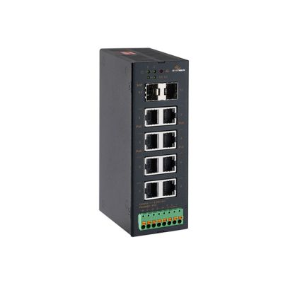 EtherWAN Hardened Unmanaged 8-Port Gigabit POE Switch | The LA Firm