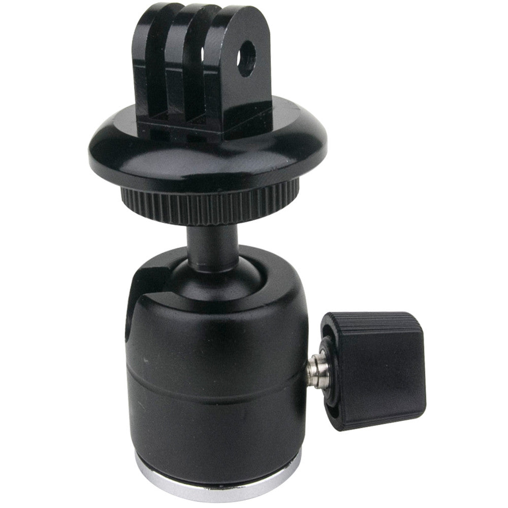 Kupo GoPro Tripod Mount with Ball Head Adapter from www.thelafirm.com