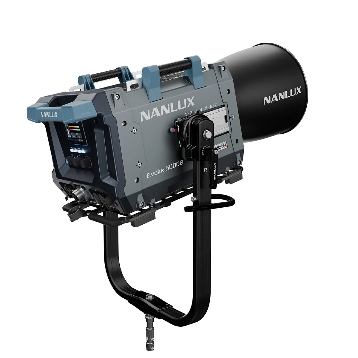NANLUX Evoke 5000B LED Bi-color Spot Light with Road Case Bare End Cable | The LA Firm