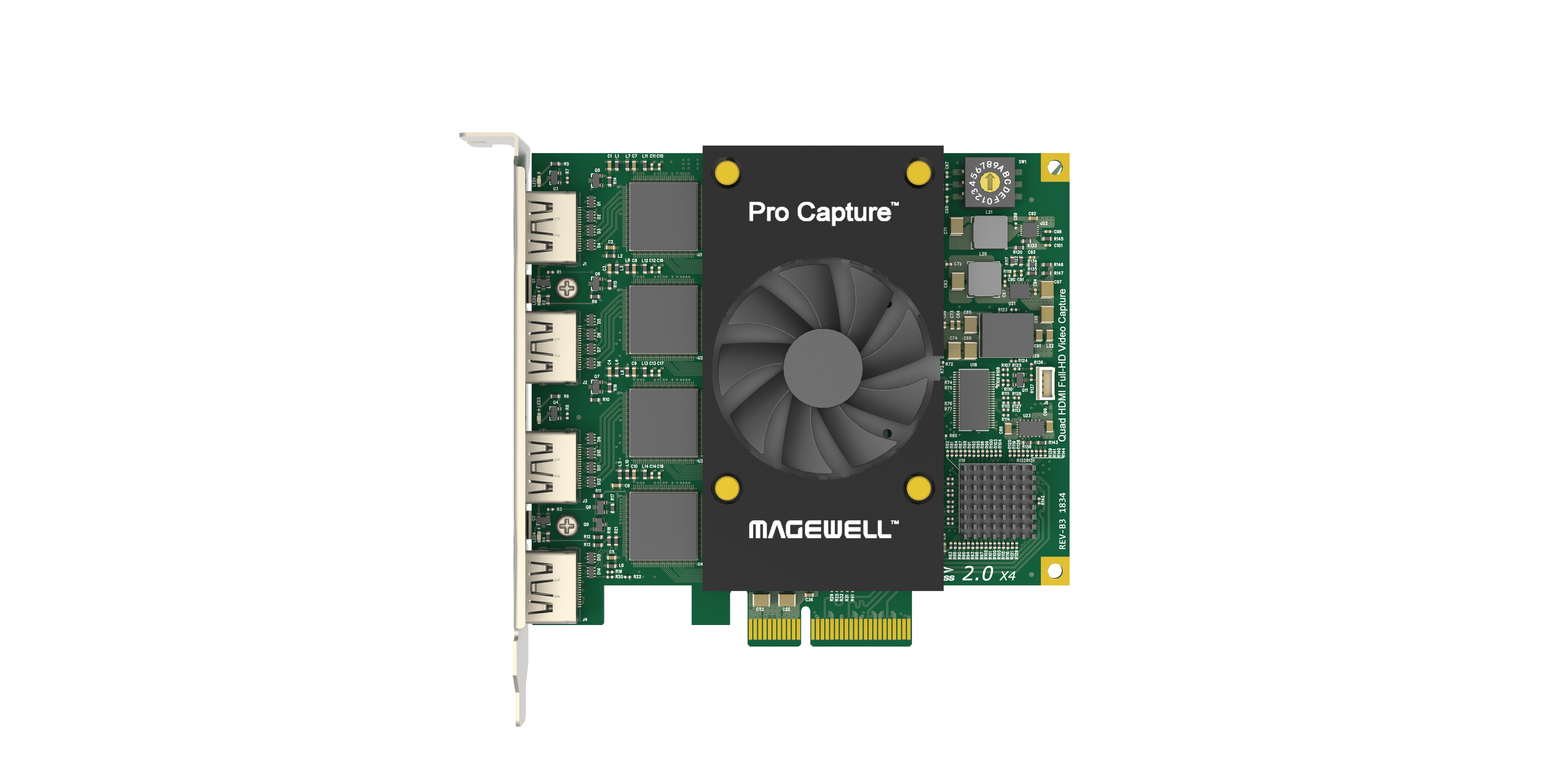 Pro Capture Quad HDMI - 111000000 | Magewell | The LA Firm