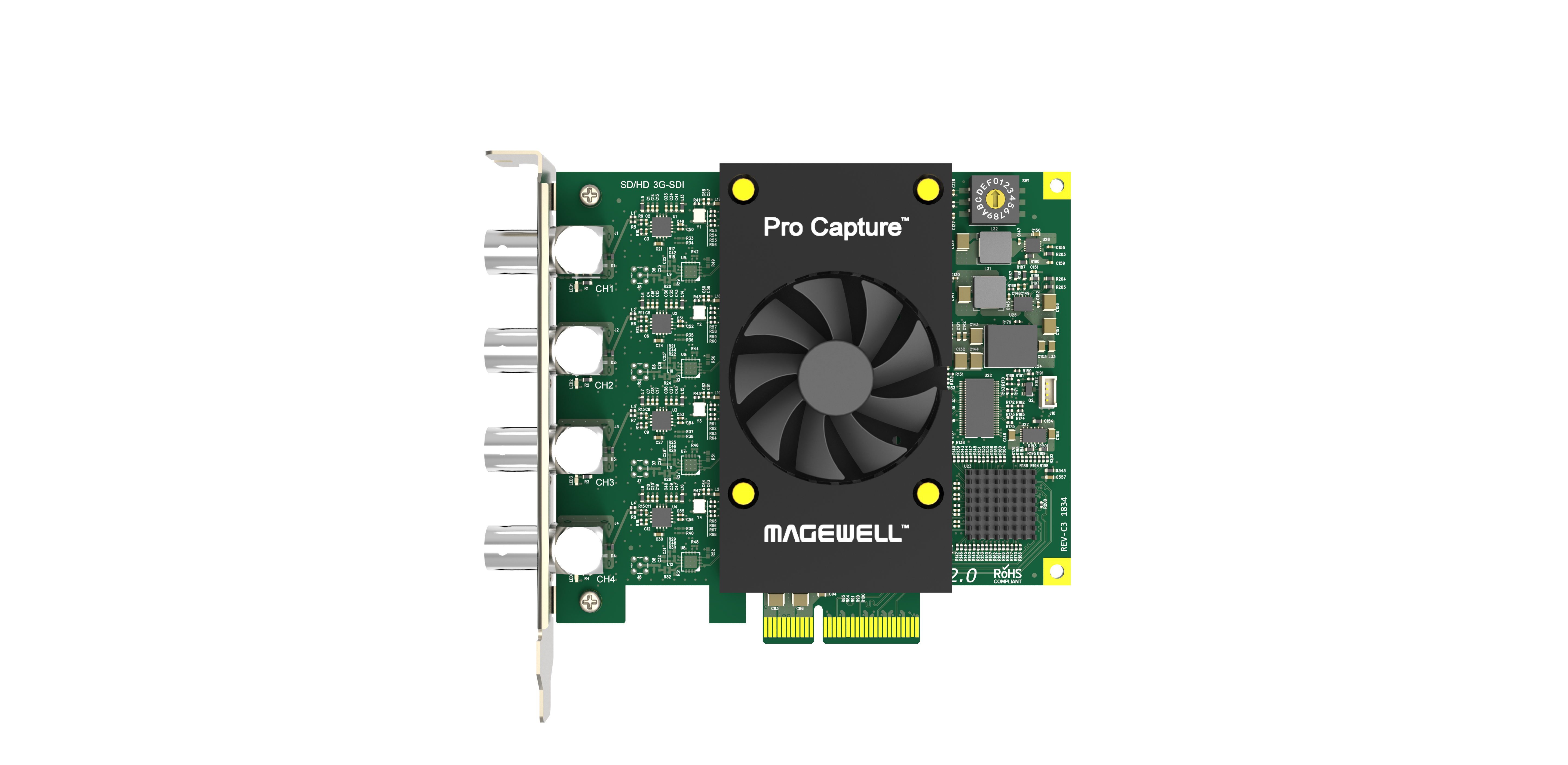 Pro Capture Quad SDI - 110900000 | Magewell | The LA Firm