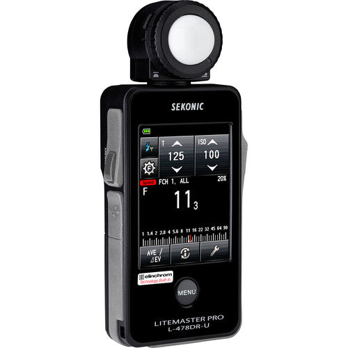 Sekonic LiteMaster Pro L-478DR-U-EL Light Meter for Elinchrom Skyport System from www.thelafirm.com