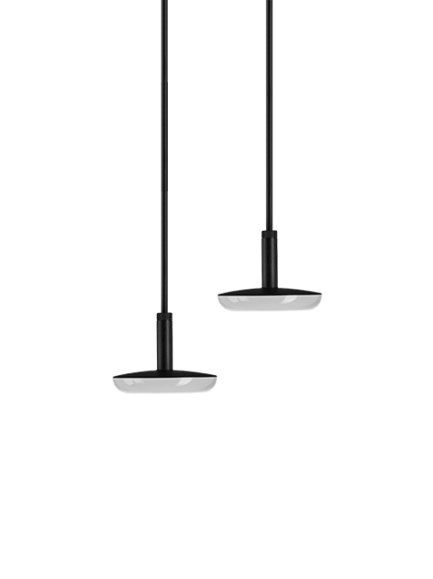 SWAY PENDANT 100-230V DUO Black 7.0 ft lead - 120V/230V - 14.2 VA - (2) SWAY PENDANT - BASE 1  from www.thelafirm.com